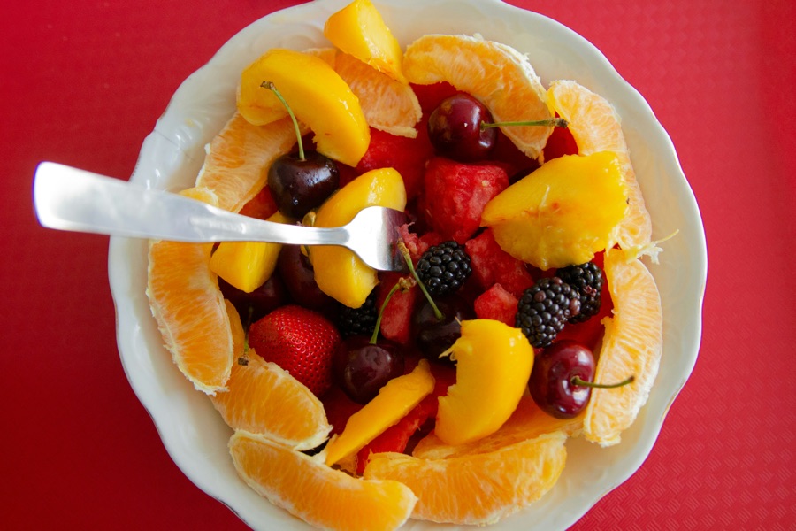 Nutritious meal served to children